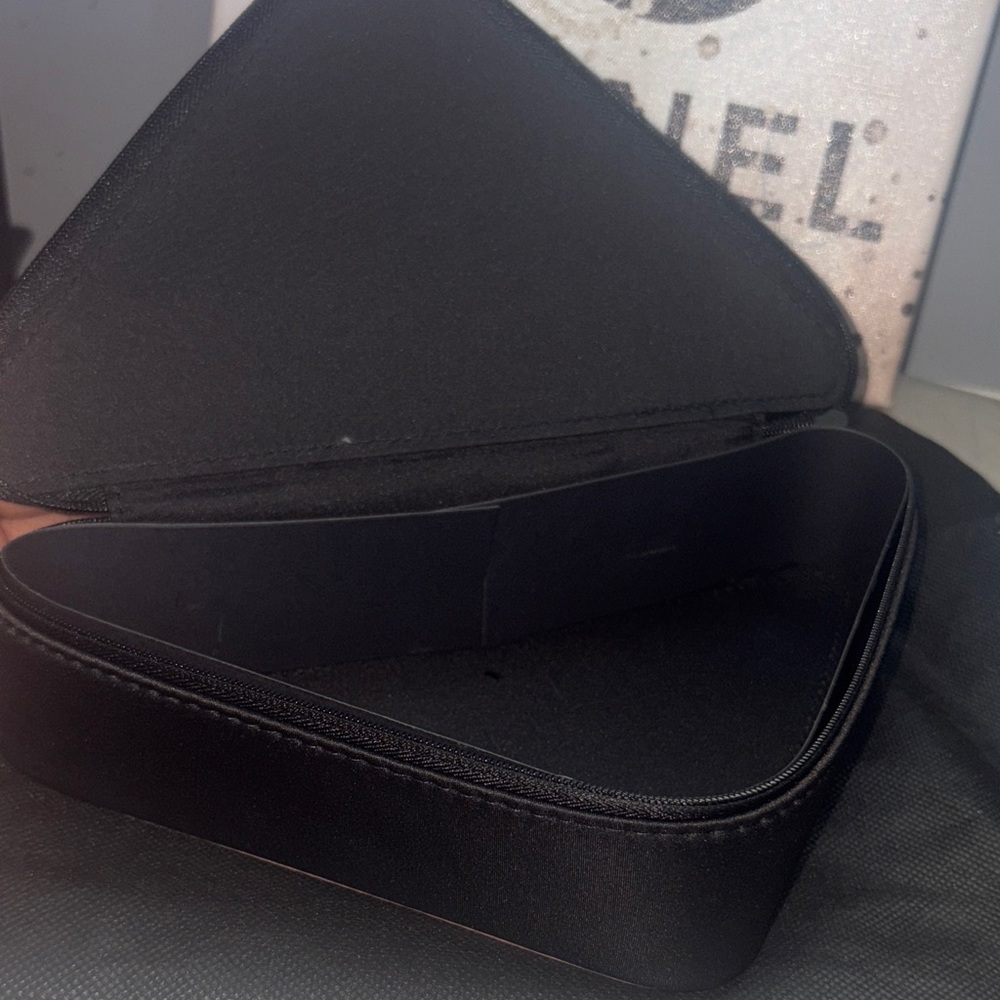 Prada Blush Pink Triangular Pouch - Picture 3 of 5